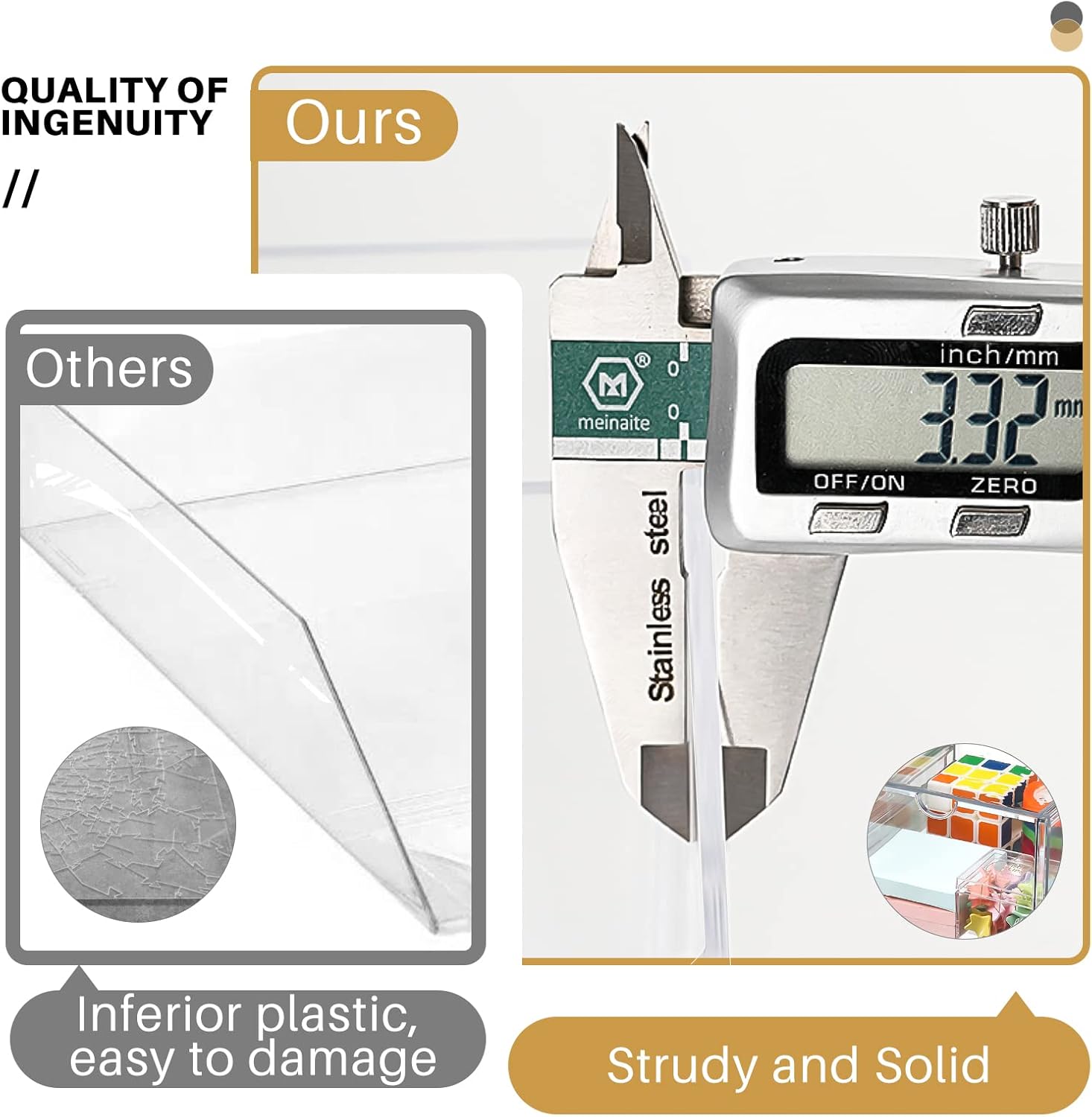 Thumbnail 6 de caktraie Makeup Organizer 16 Drawers 🧴