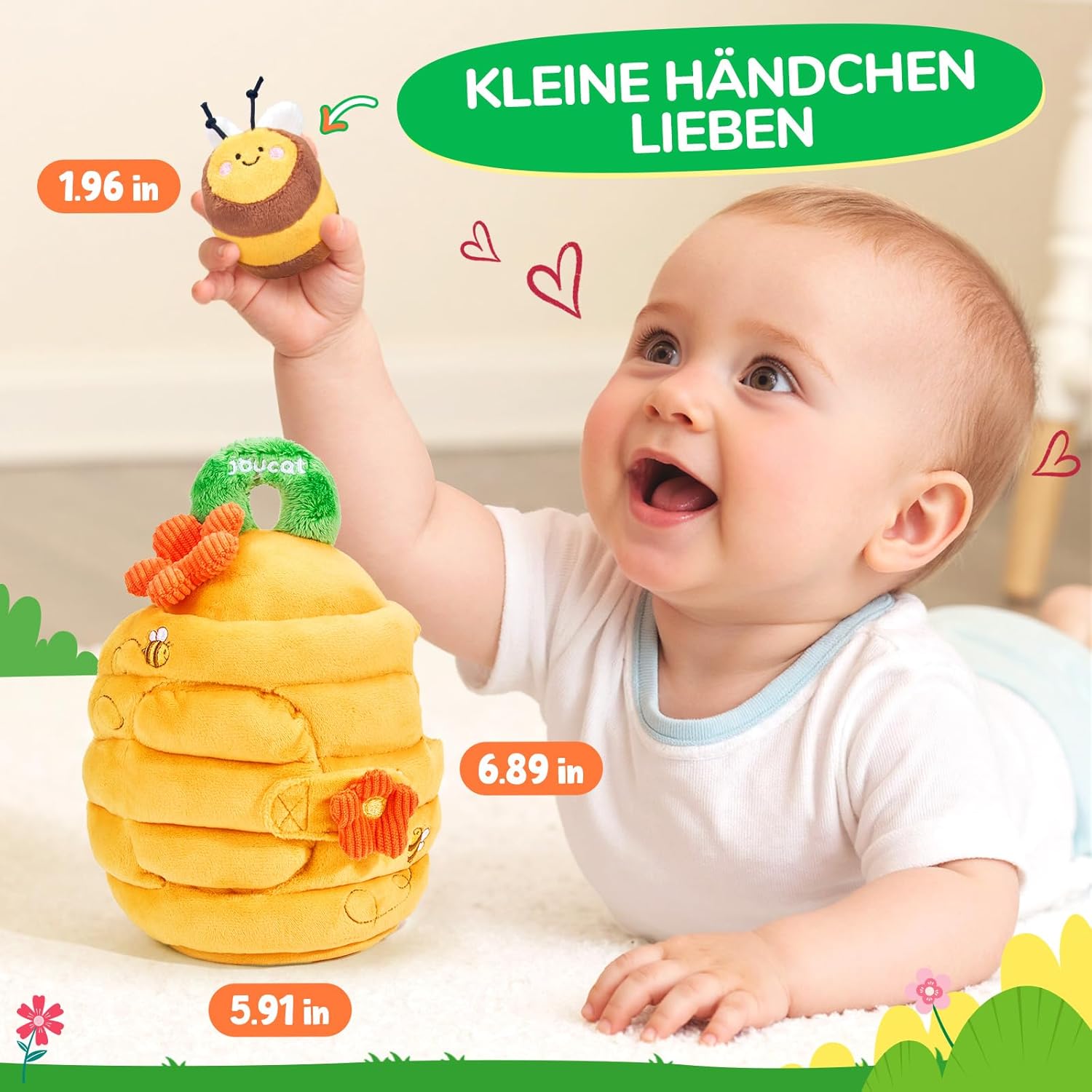 Thumbnail 4 de JoyCat Baby Spielzeug Bienenstock 6 Monate