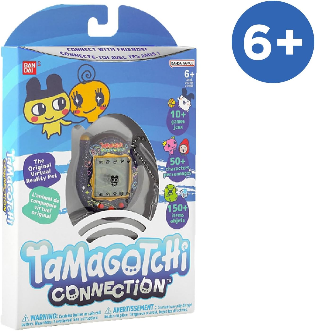 Thumbnail 6 de Bandai Tamagotchi Connection Neon Planet – Animal Virtuel Interactif avec IR et Grand Écran