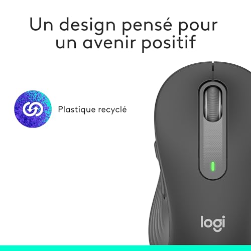 Thumbnail 10 de Logitech Signature M650 L – Souris sans fil Grande Taille, mains larges, Bluetooth et multi‑device