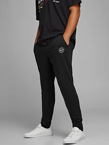 Thumbnail 3 de JACK & JONES Pantalones de Sudadera Regulares Negros XL 🖤