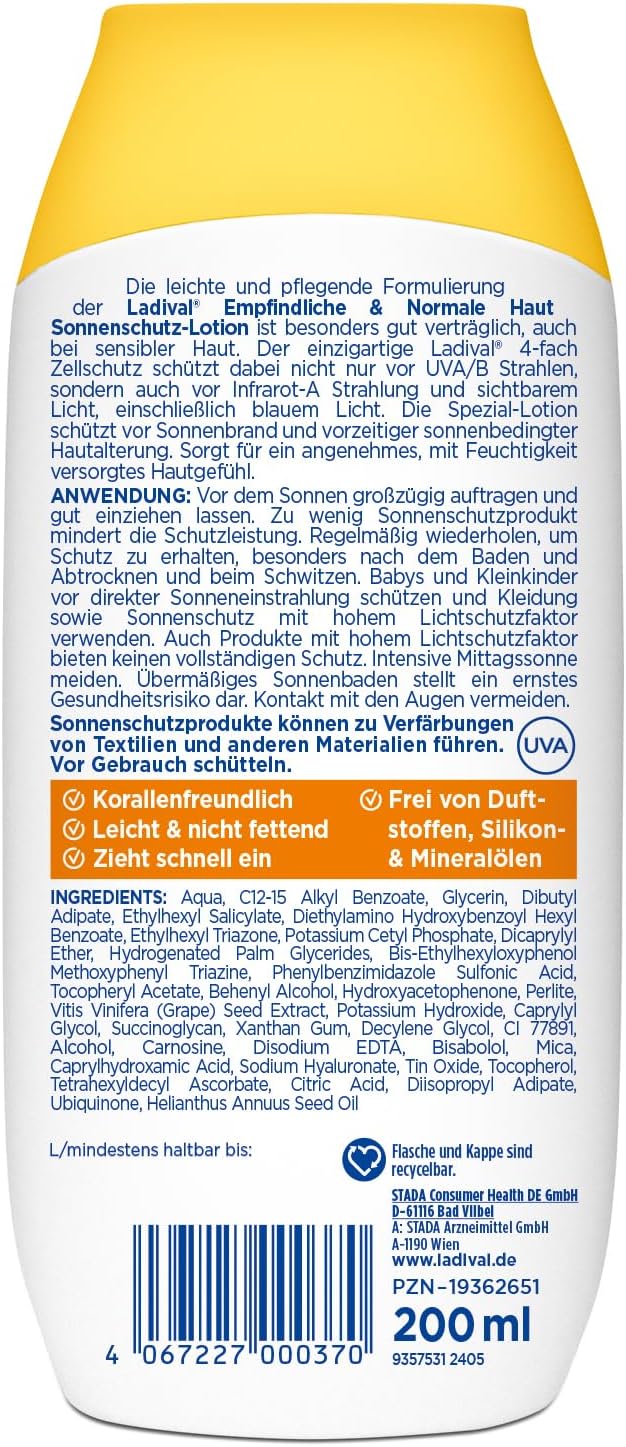 Detalle 2 de Ladival Sonnenschutz Lotion LSF 30 200ml