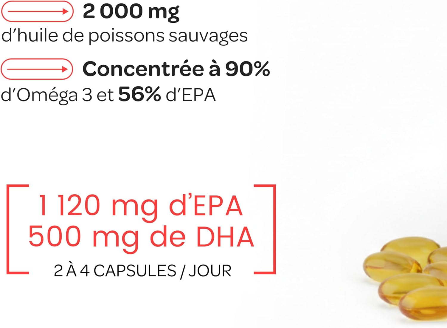 Detalle de OM3 Équilibre Émotionnel 3x60 capsules 💊