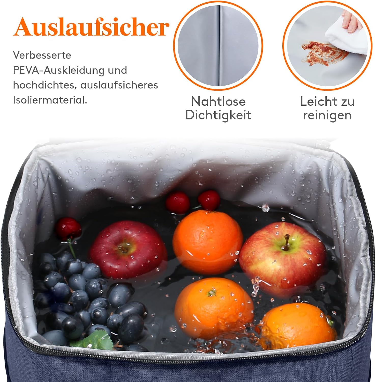 Detalle 2 de Lifewit 21L Kühlrucksack 30 Dosen