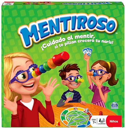 Detalle 2 de Spin Master Games MENTIROSO juego de mesa para 2-6 jugadores 🎲