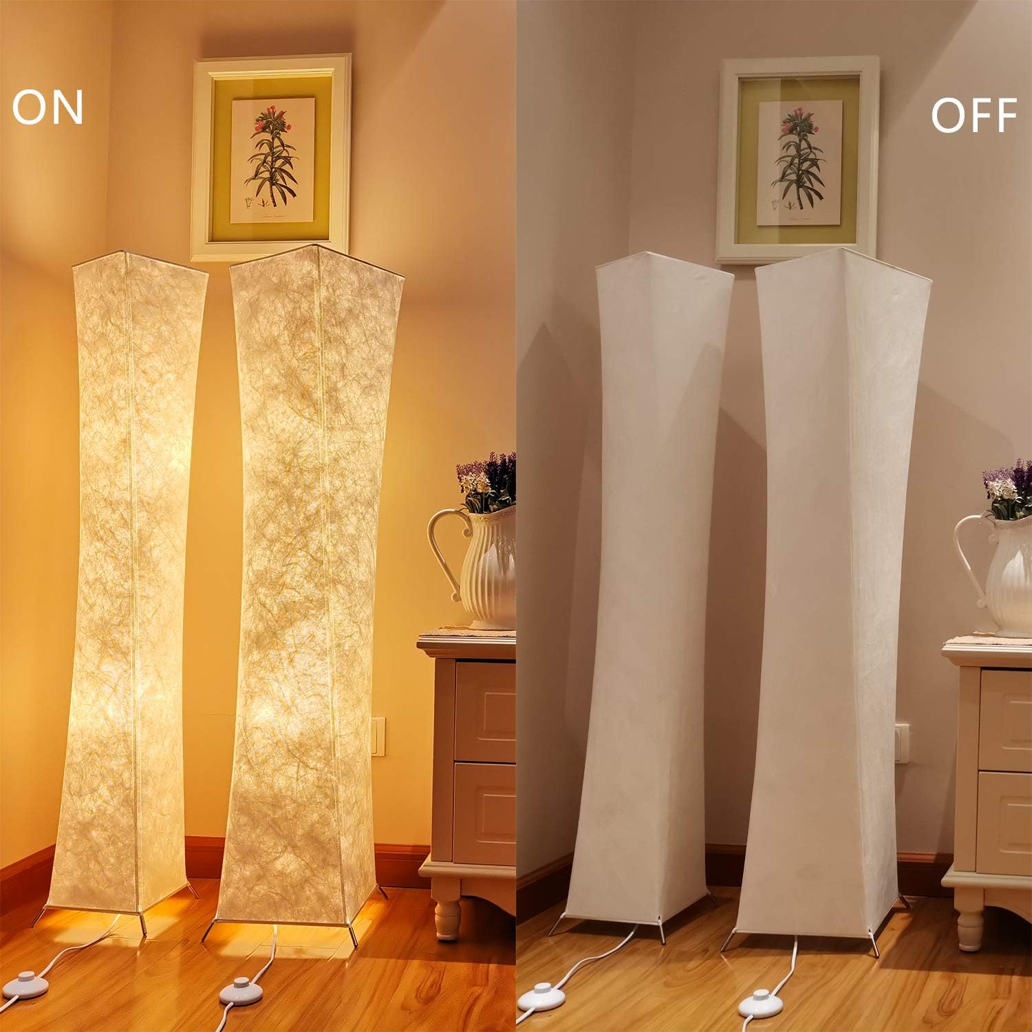 Detalle 2 de CROSS ZEBRA Floor Lamp 132cm