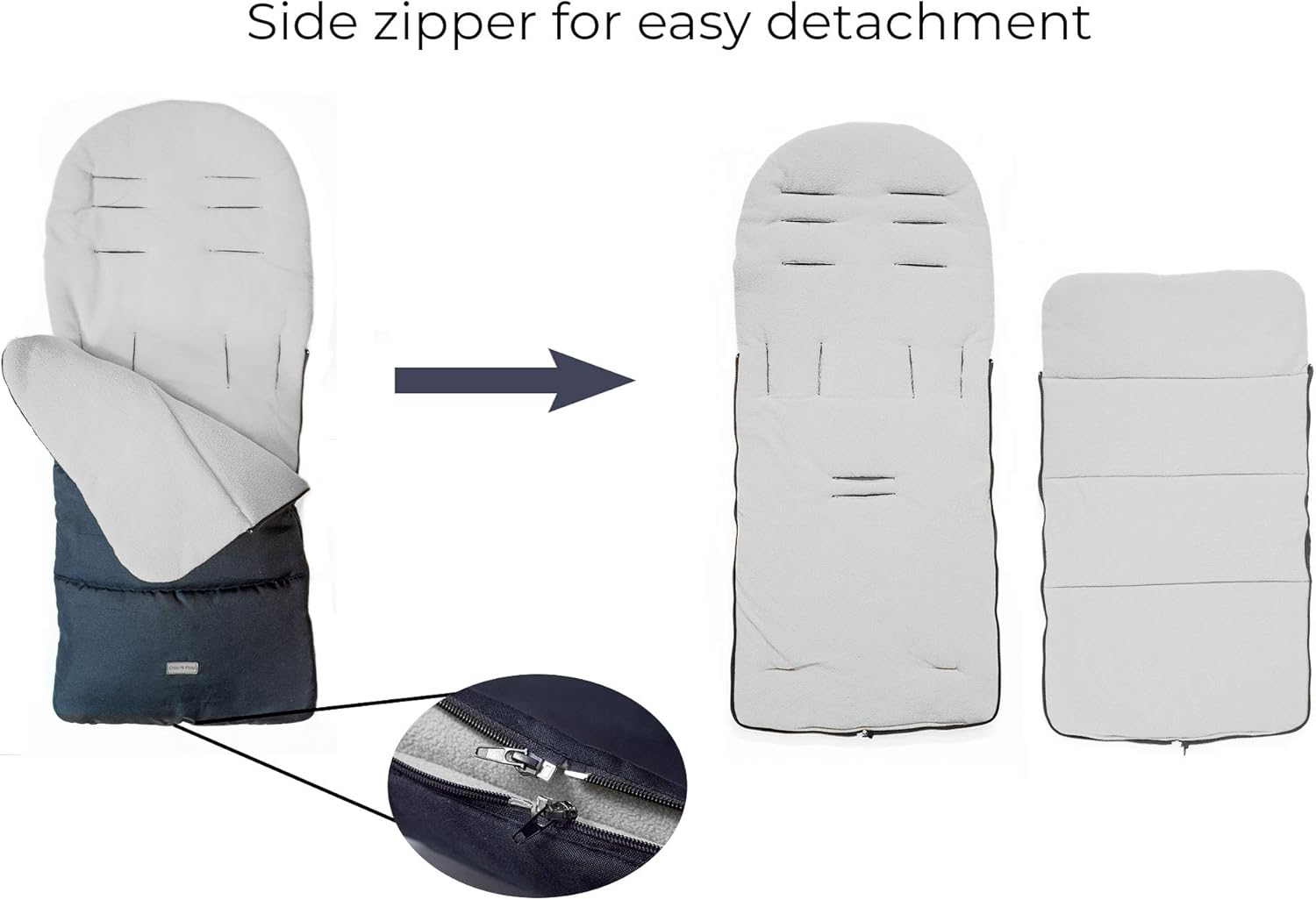 Thumbnail 3 de CrocnFrog Universal Baby Bunting Footmuff 1‑piece 👶