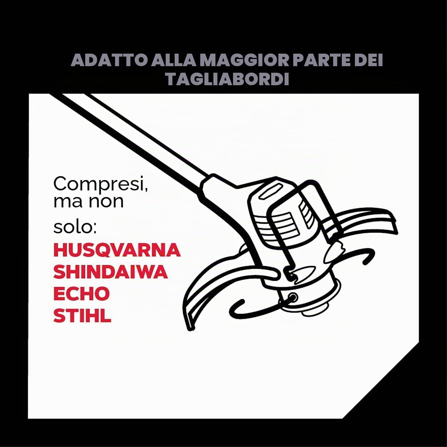 Thumbnail 2 de Oregon Nylium Filo per Decespugliatore a Forma di Stella 2,4 mm x 90 m – Nylon rinforzato per erba alta e vegetazione fitta