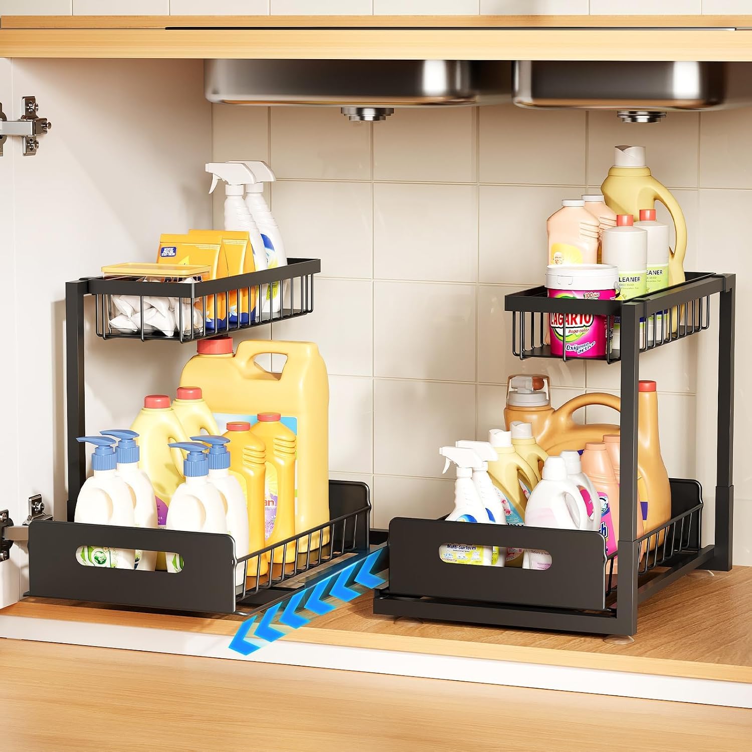 Detalle de AIDIAM Under-Sink Organizer, Metal