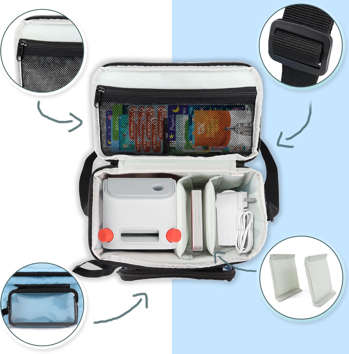 Thumbnail 4 de Annmore Carry Bag for Toniebox Blue