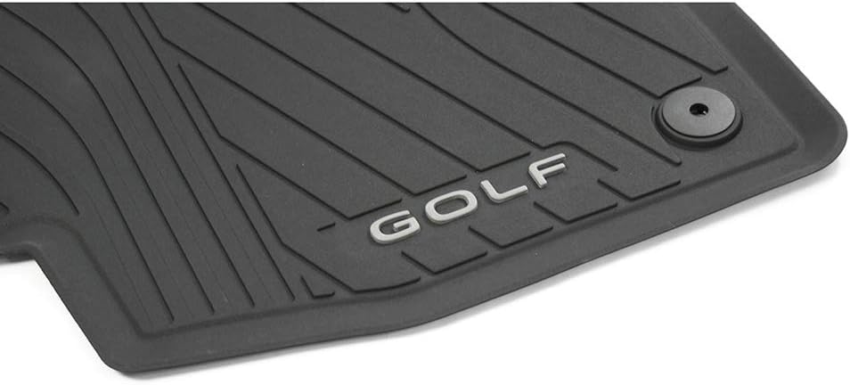 Detalle 2 de Volkswagen 5H106150082V rubberen vloermattenset voor Golf 8, all-weather, 4-delig