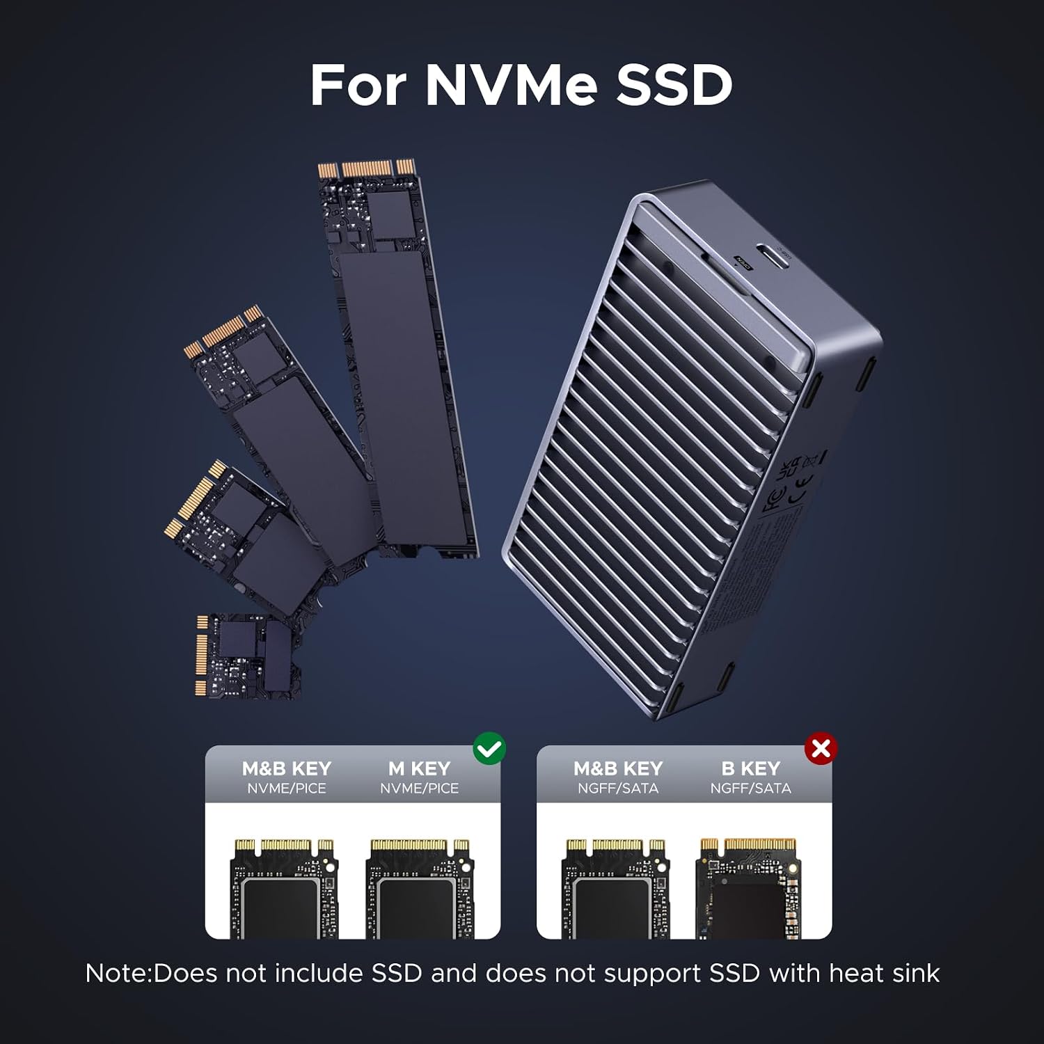 Thumbnail 5 de UGREEN M.2 NVMe Enclosure, 40Gbps
