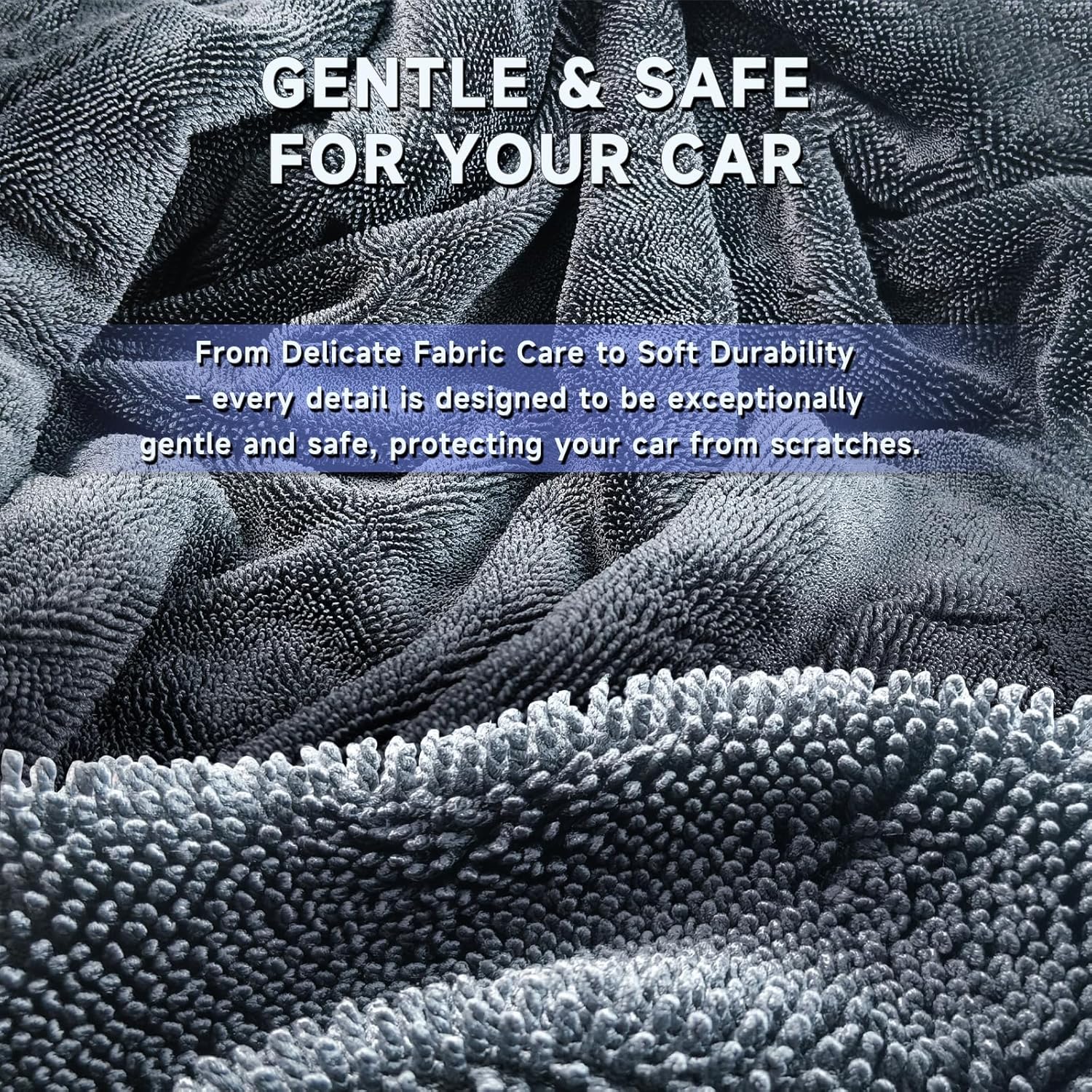 Thumbnail 2 de Autreykorn Ultra-Wipes Trockentuch Dusche (3 Stück) – Microfaser-Wischtücher 40 x 60 cm für Auto, Bad & Küche