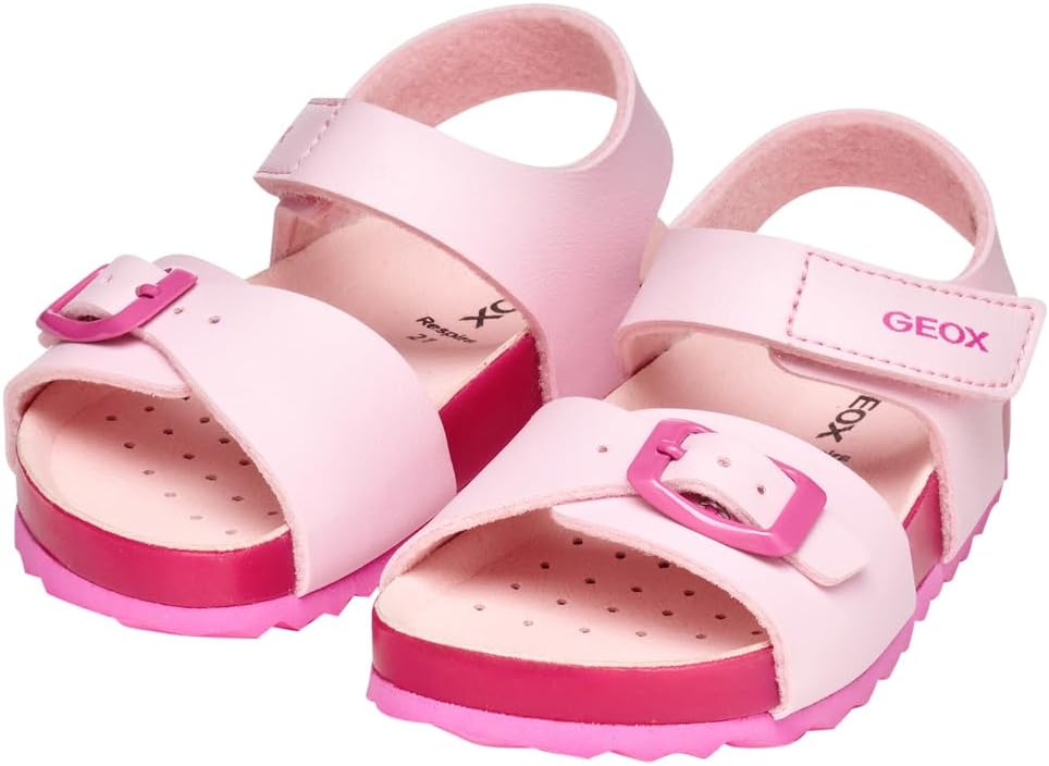 Detalle de Geox B Sandal Chalki Girl sandaloBimba 0-24: sandalino traspirante per l’estate
