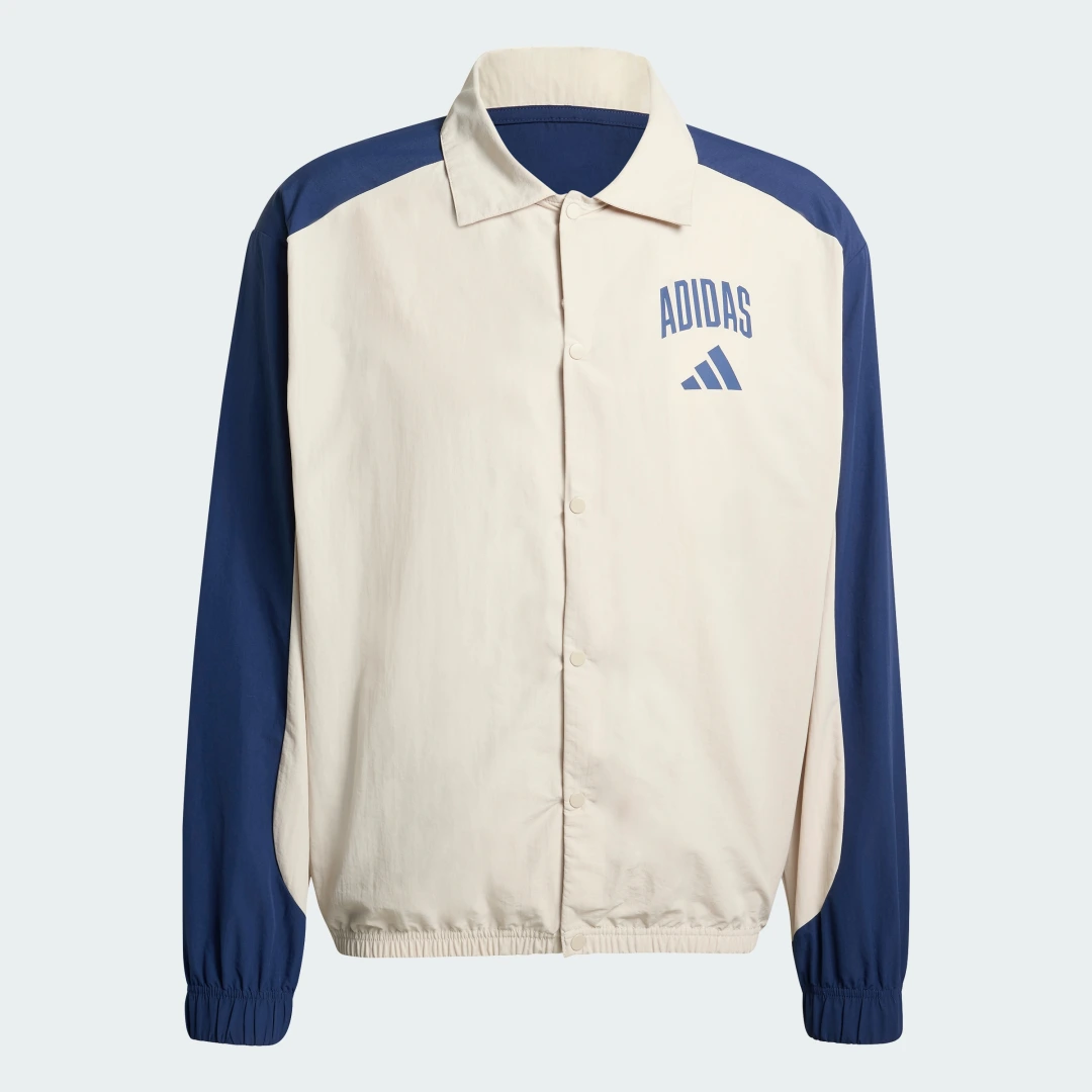 Thumbnail 3 de CHAQUETA de inspiración universitaria Coach de Adidas – beige, estilo casual para el día a día