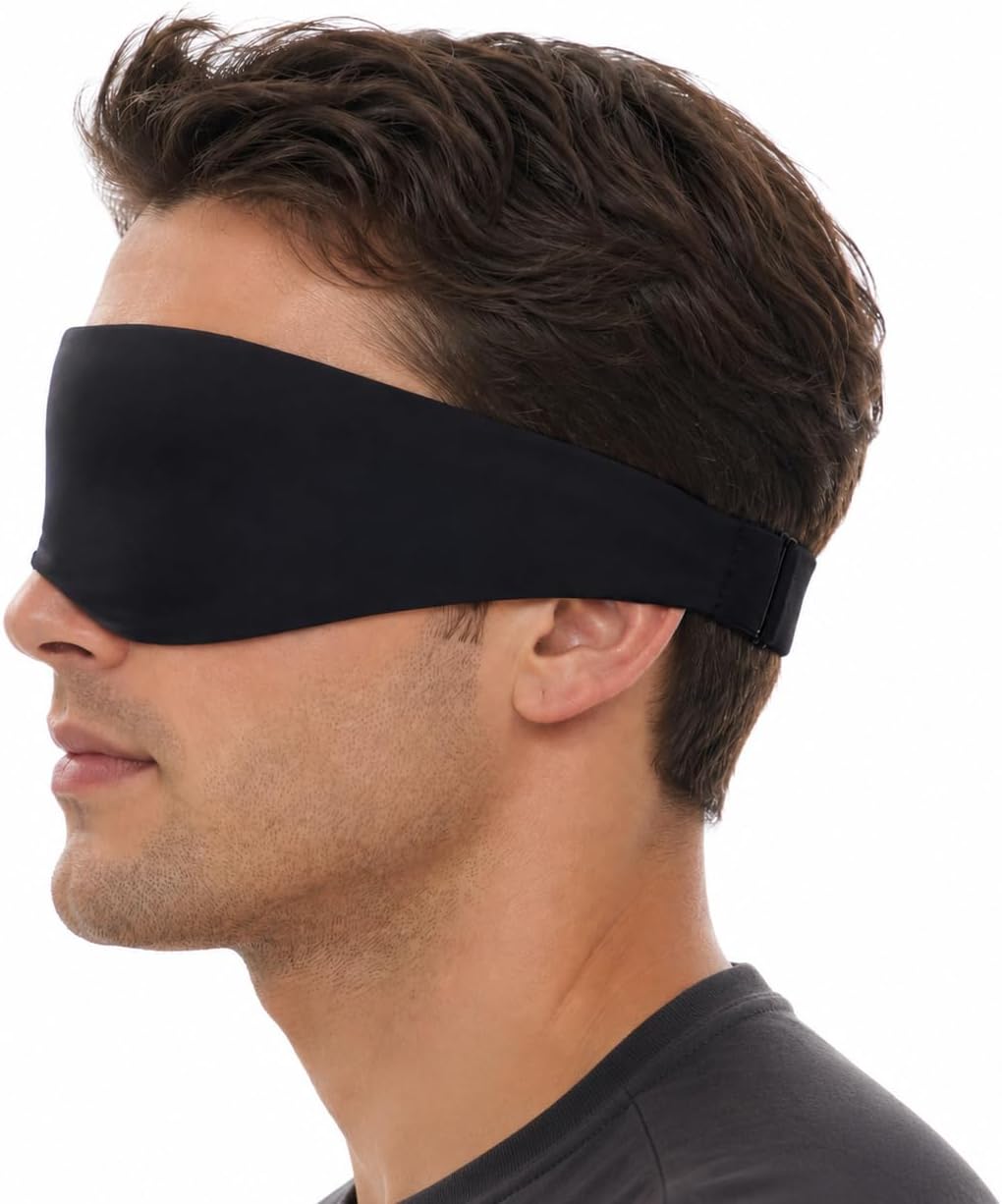 Detalle 2 de ALASKA BEAR AB-EM001-25 Contoured Sleep Mask, Memory Foam, Adjustable Headband