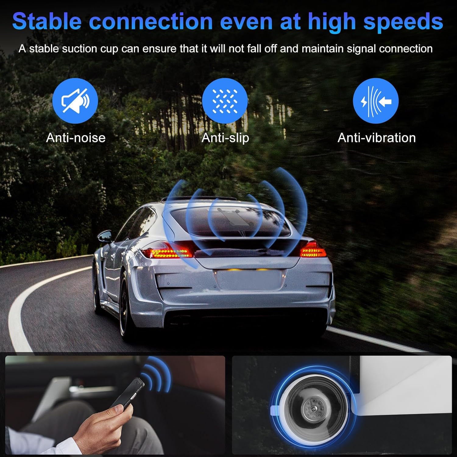 Detalle de Starlink Mini Suction Cup Mount 1pc