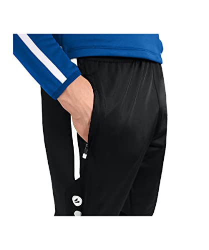 Detalle 2 de JAKO Competition 2.0 Polyesterhose Kids – Schwarz/Weiß, 140