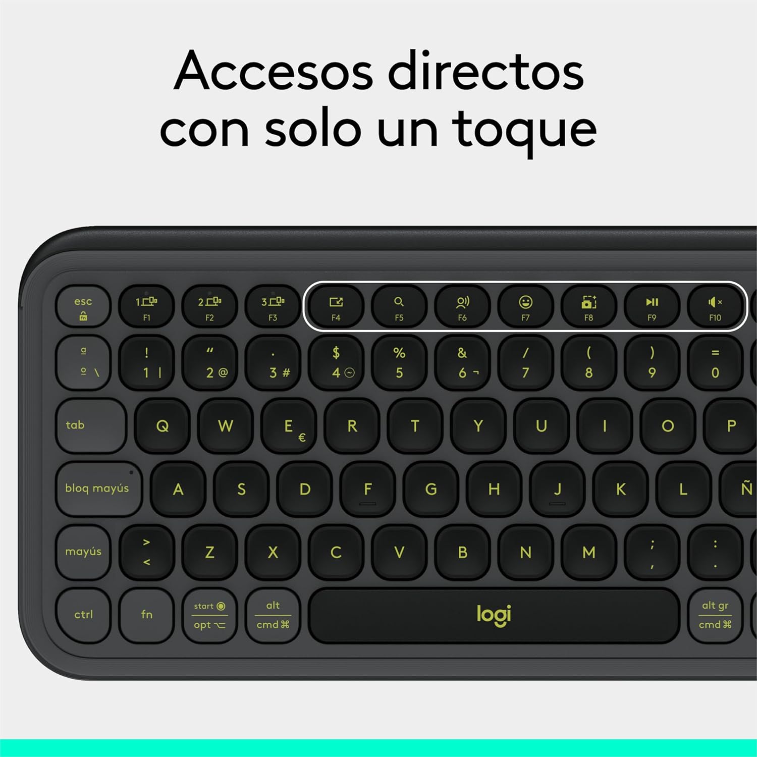 Thumbnail 8 de Logitech POP ICON KEYS: Teclado Bluetooth 3 Dispositivos 🖥