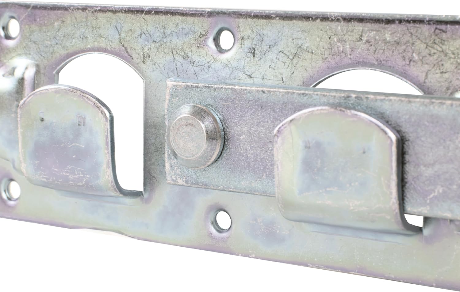 Detalle de Alberts 210625 slaggrendel voor dubbele poort, verzinkt staal, 423 x 70 mm