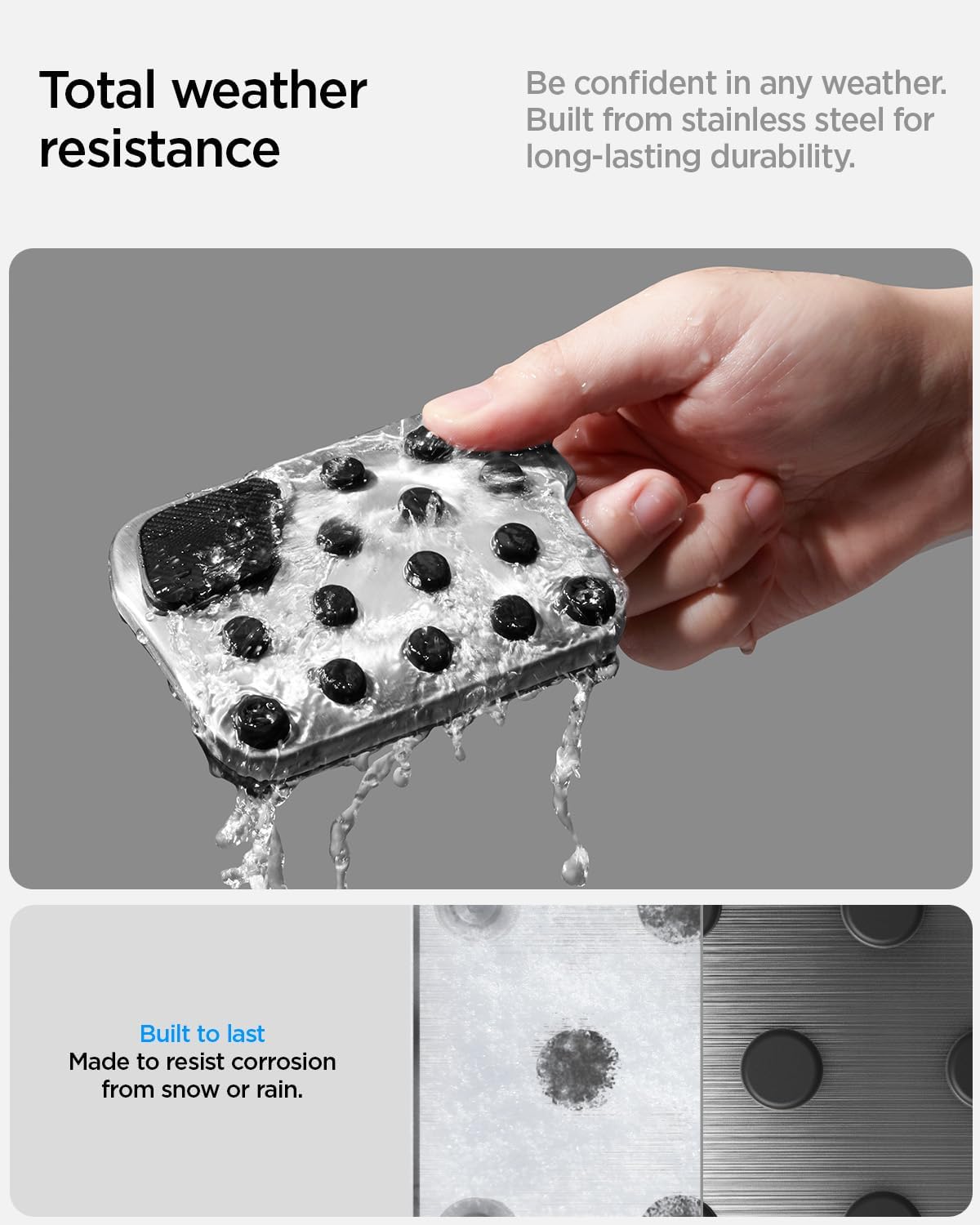 Thumbnail 4 de Spigen Pedalabdeckungen für Tesla Model Y (Juniper 2026) & Model 3 (Highland 2026) – Edelstahl, rutschfest, Carbon-Optik