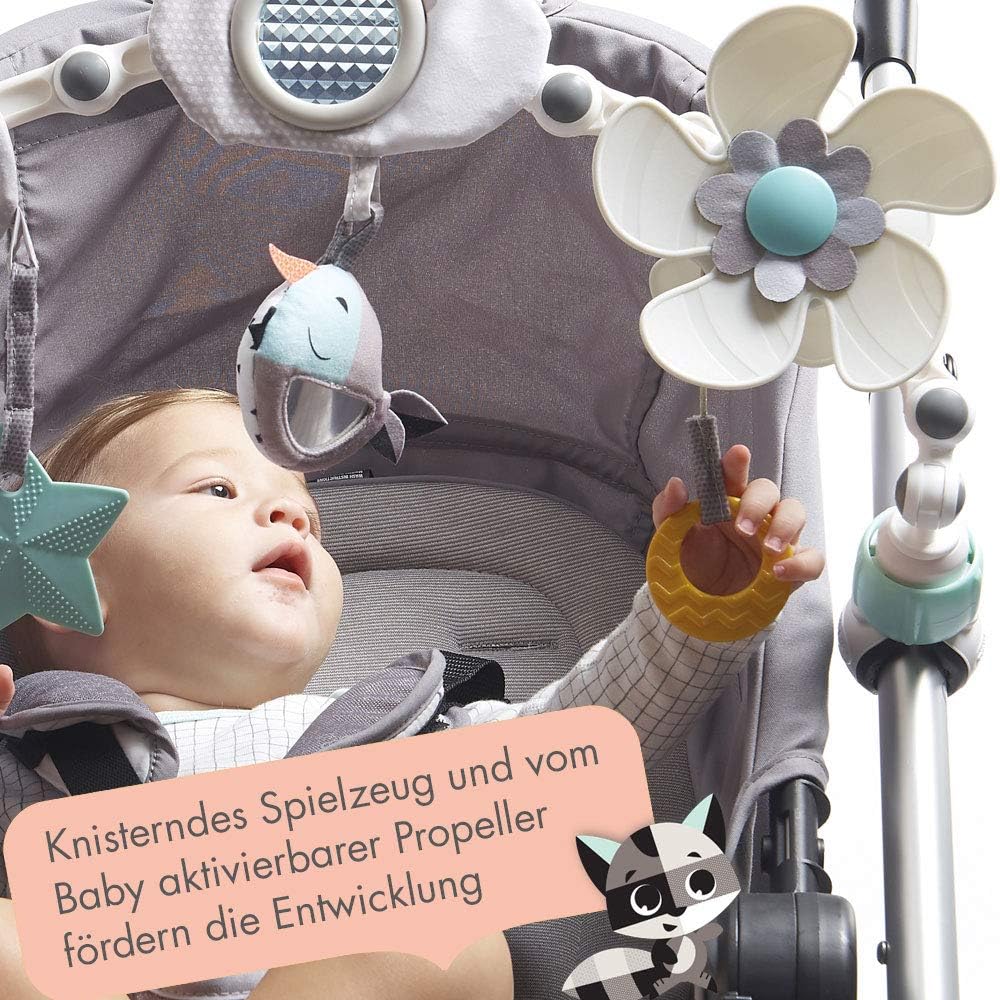 Thumbnail 2 de Tiny Love Sunny Stroll Spielbogen mit interaktivem Rasselspielzeug – Magical Tales, ab 0 Monaten, mit flexiblen Universal Clips