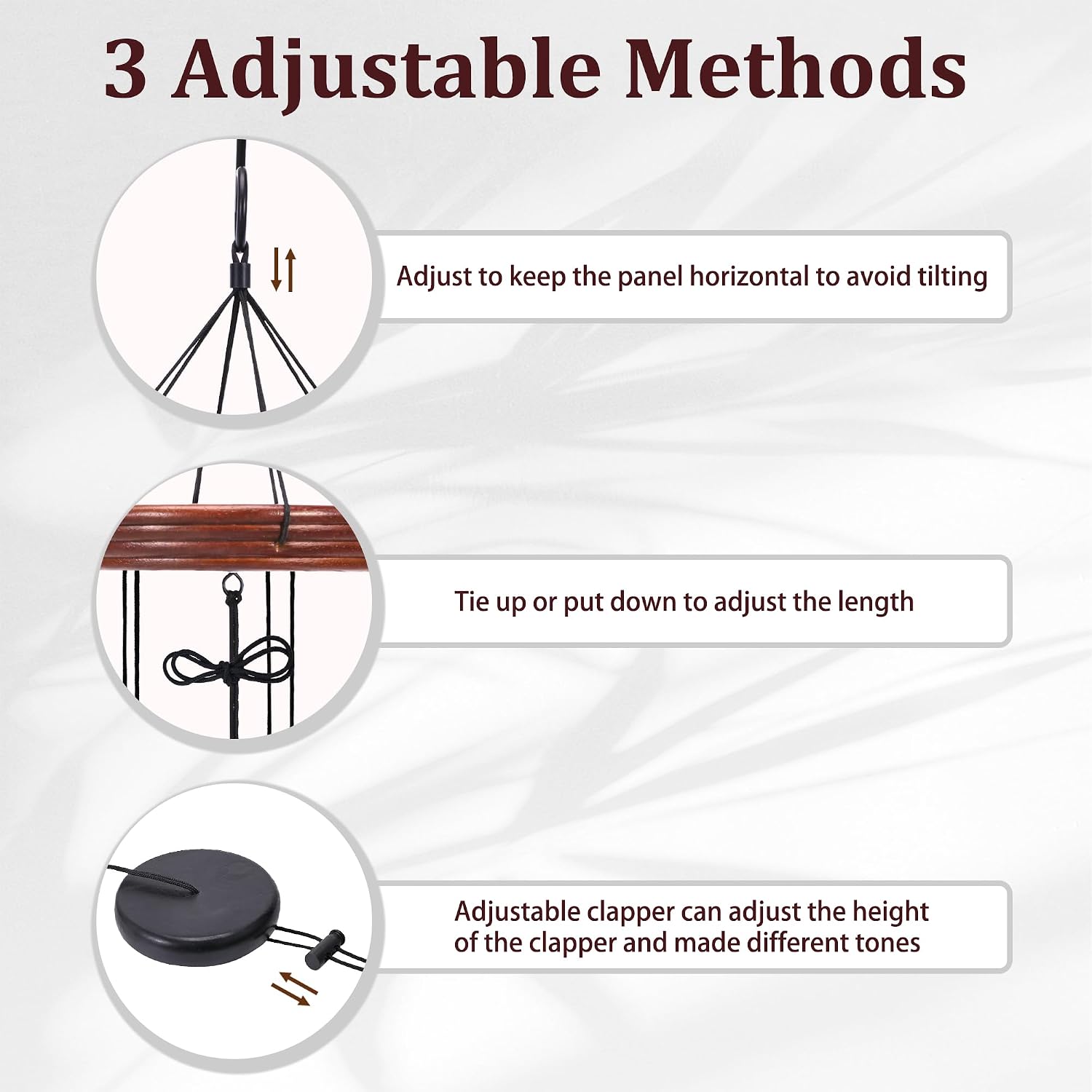 Detalle 1 de Toodour Wind Chimes, 60-Inch