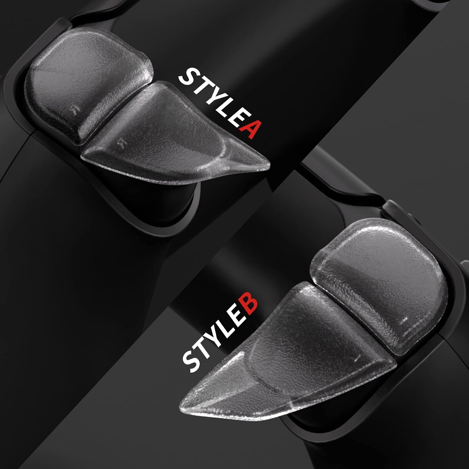 Thumbnail 3 de PlayVital BLADE 2 Pairs Shoulder Buttons Extension Triggers for PS5 Controller