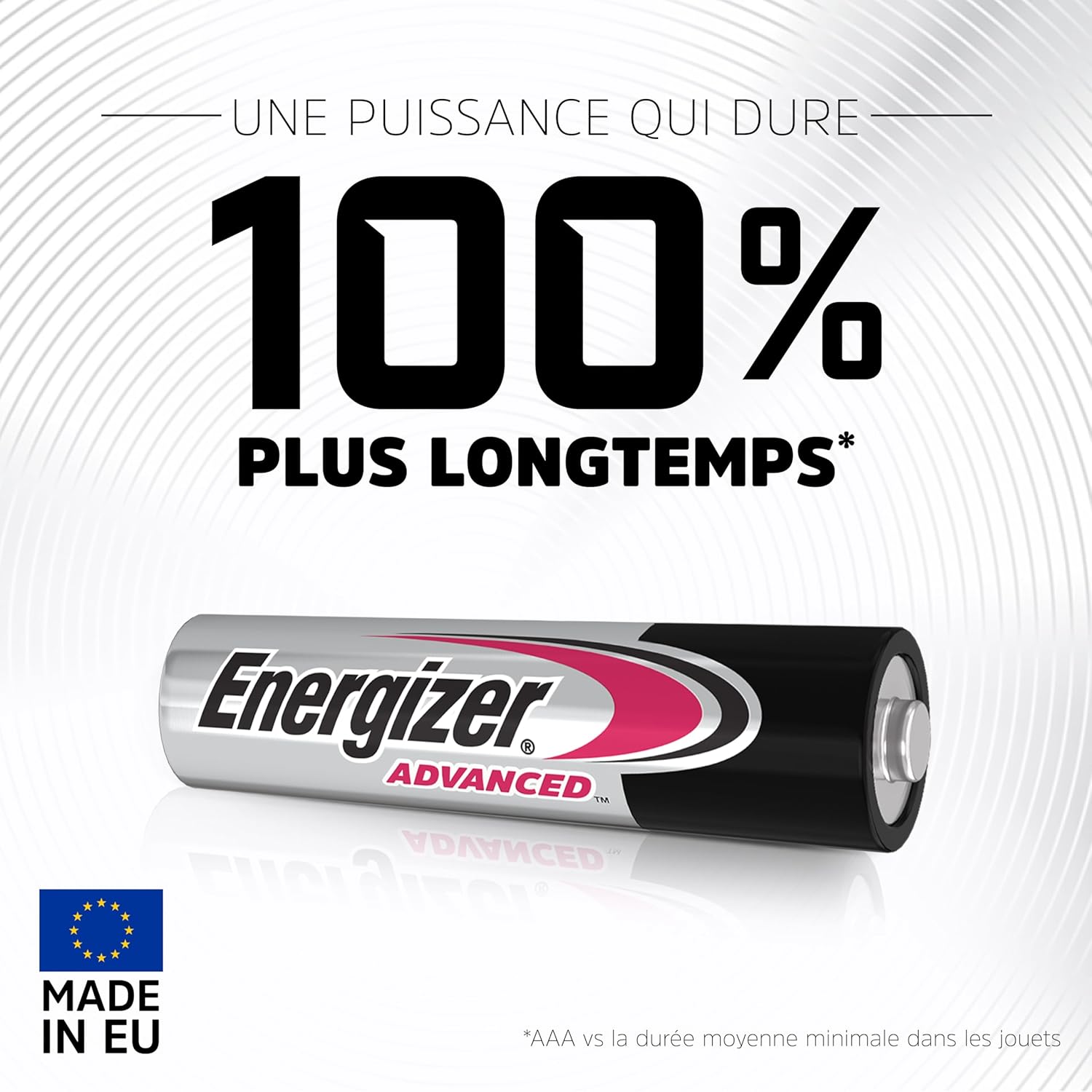 Thumbnail 1 de Energizer Advanced AAA (Lot de 16) – Piles alcalines 1,5 V, haute performance