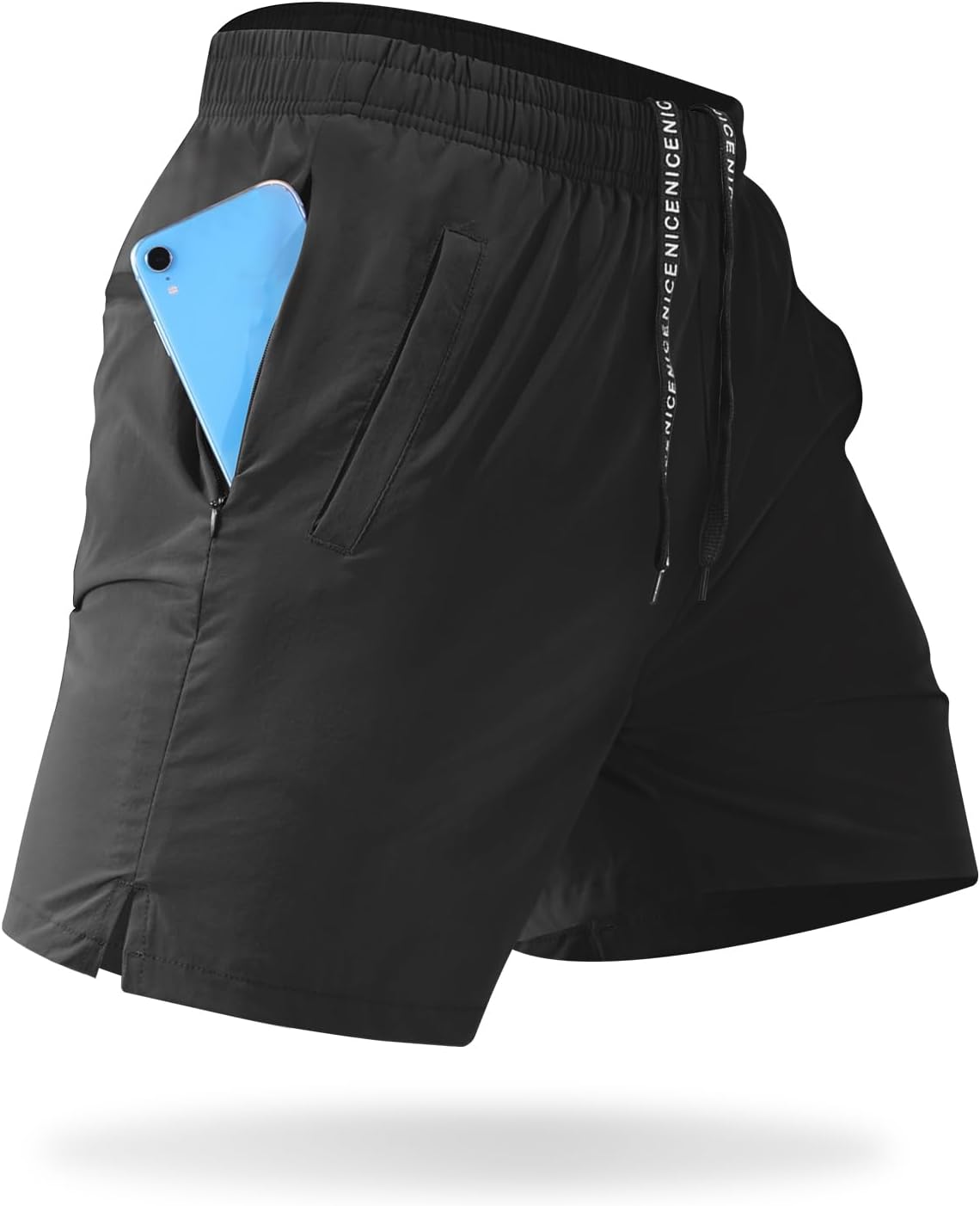 Thumbnail 3 de CANGHPGIN Mens Workout Athletic Shorts (5 inch or 7 inch) with Quick-Dry Fabric and Pockets