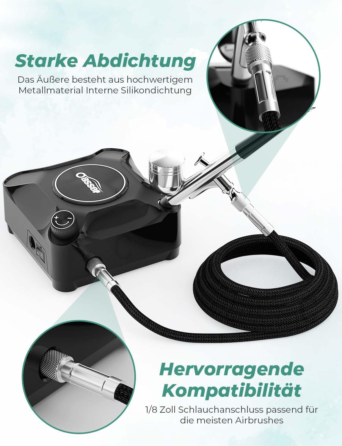 Thumbnail 3 de Oasser Airbrush Set 36 PSI