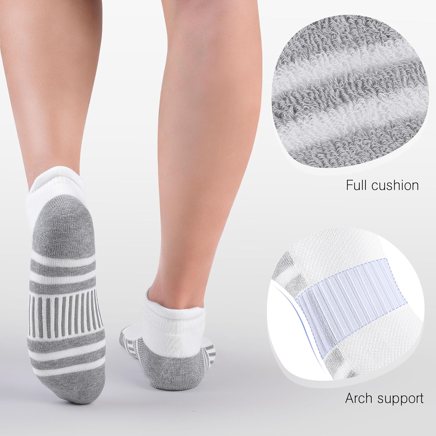 Thumbnail 4 de Felicigeely Low Cut Running Socks 6 pairs