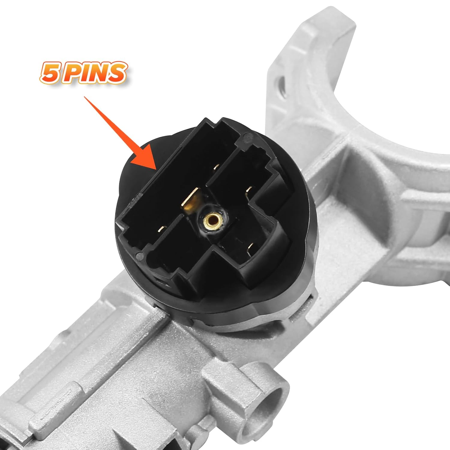 Thumbnail 5 de MaxAwe Ignition Lock Starter Switch Barrel (5 Pins) – 2 Keys for Fiat Ducato, Peugeot Boxer, Citroen Jumper/Relay/Dispatch (2006+)