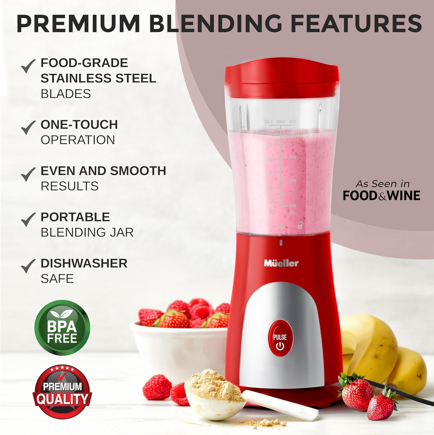 Detalle 2 de Mueller Personal Blender 15 Oz