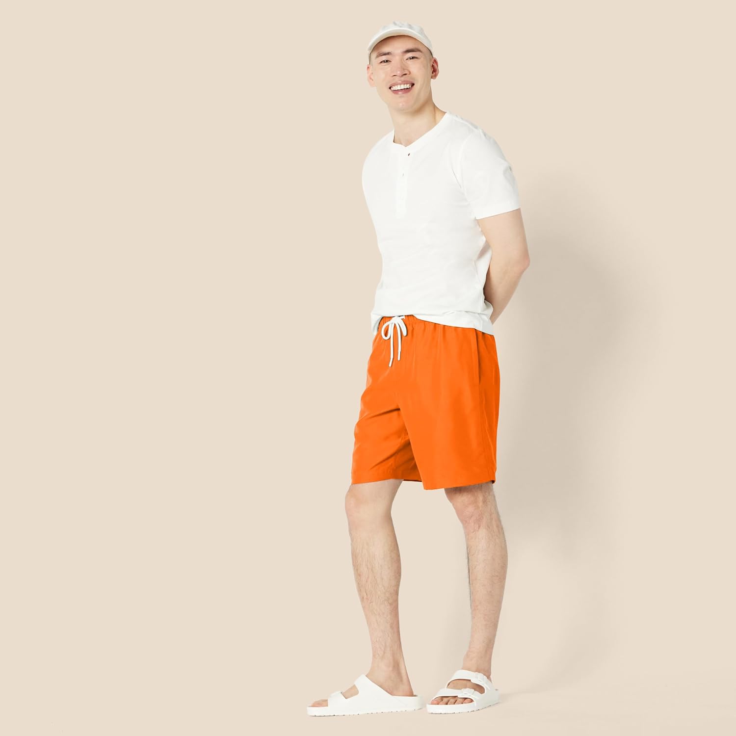 Thumbnail 2 de Amazon Essentials Herren 23cm Badehose mit Netzfutter, Taschen und Kordelzugverschluss