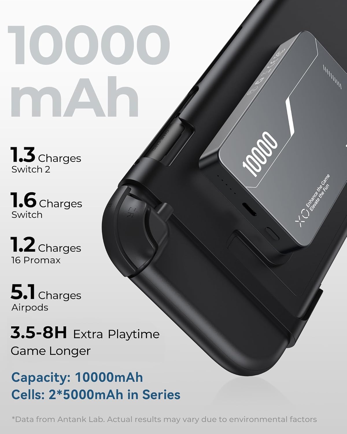 Thumbnail 5 de Antank B5 10000mAh Magnetic Power Bank for Nintendo Switch 2 & iPhone