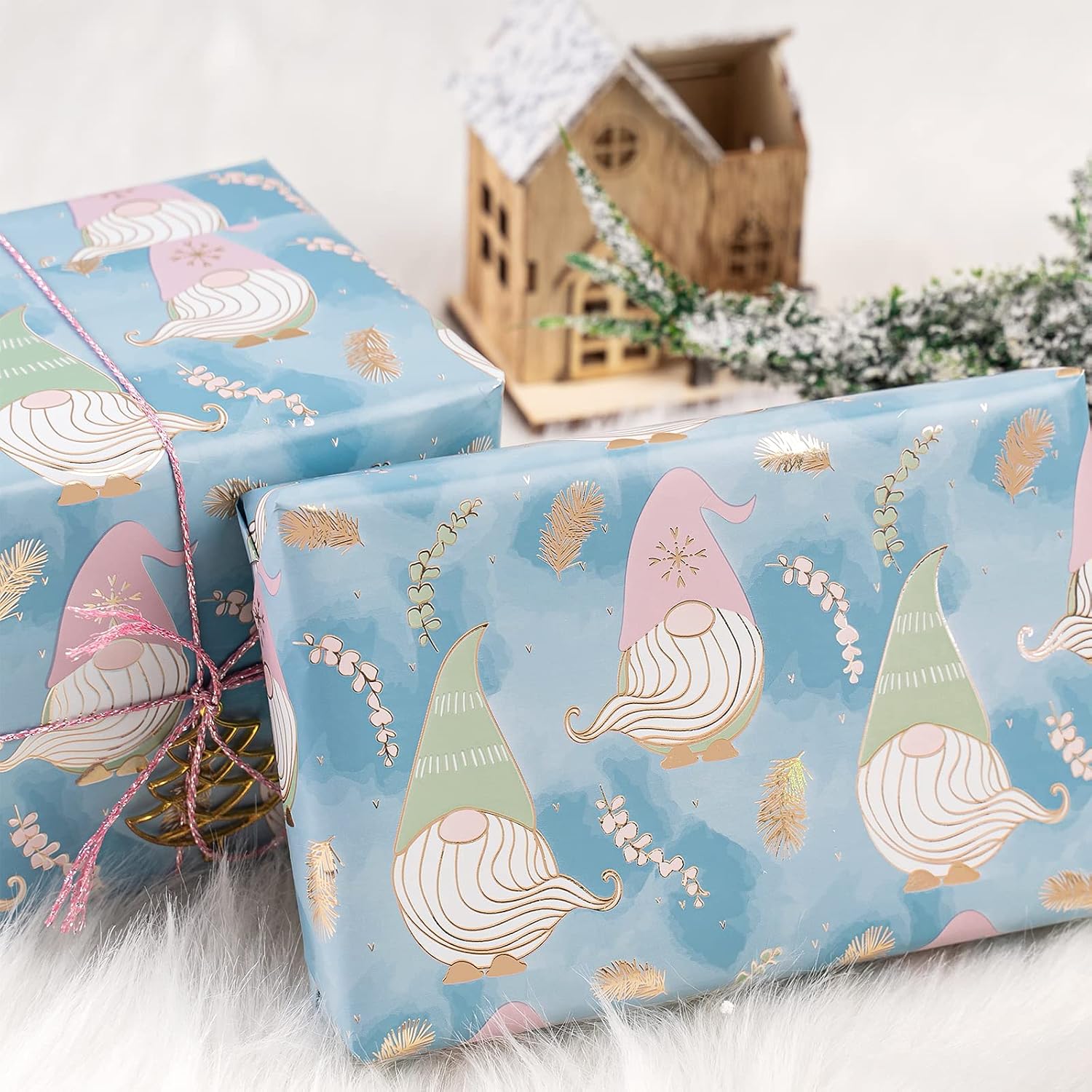 Thumbnail 3 de WRAPAHOLIC Christmas Wrapping Paper, 17-Inch