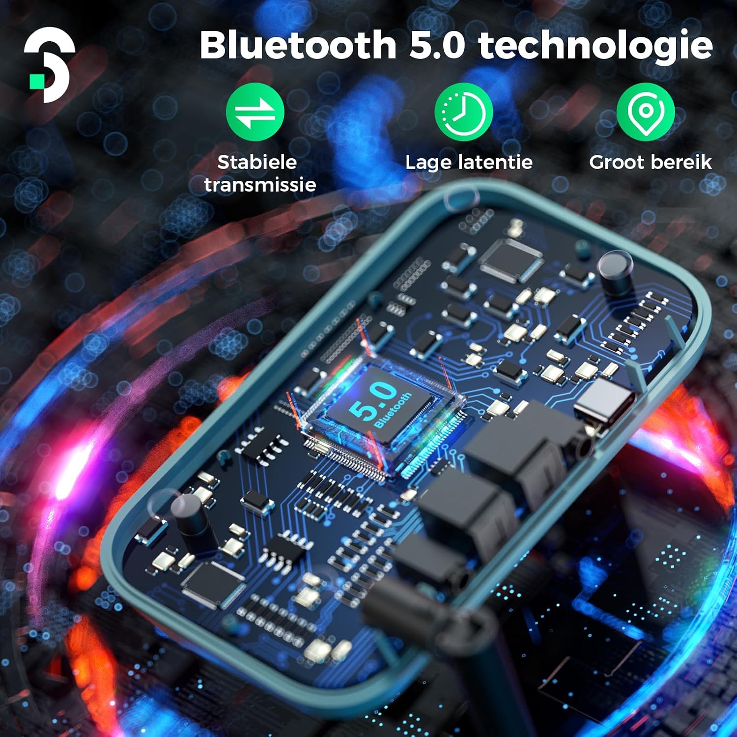 Thumbnail 6 de SOOMFON Bluetooth Transmitter 3-in-1 for TV