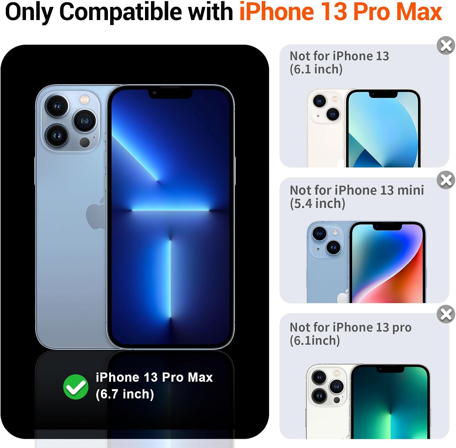 Detalle 2 de iPhone 13 Pro Max case with magnetic charge