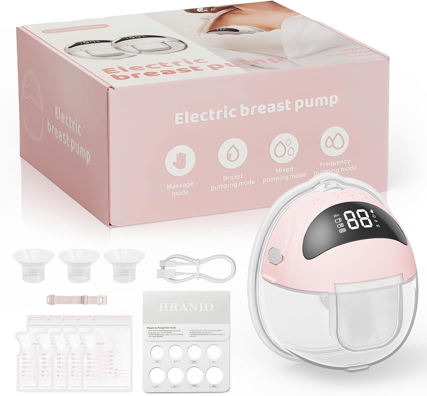 Detalle de Wearable Breast Pump Electrical – Hands-Free, Quiet & Portable