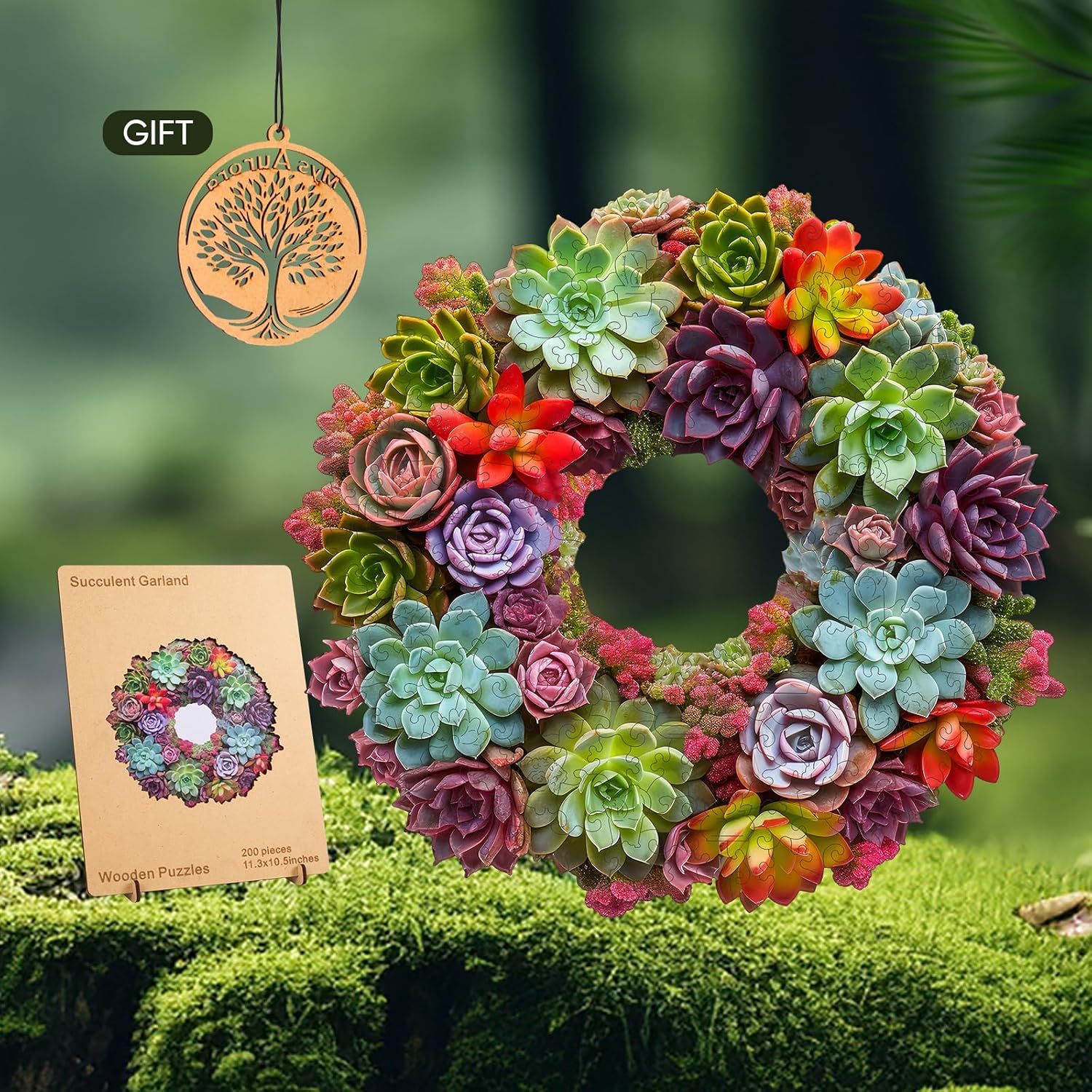 Thumbnail 4 de MYS A·U·R wooden puzzle, 200 pieces