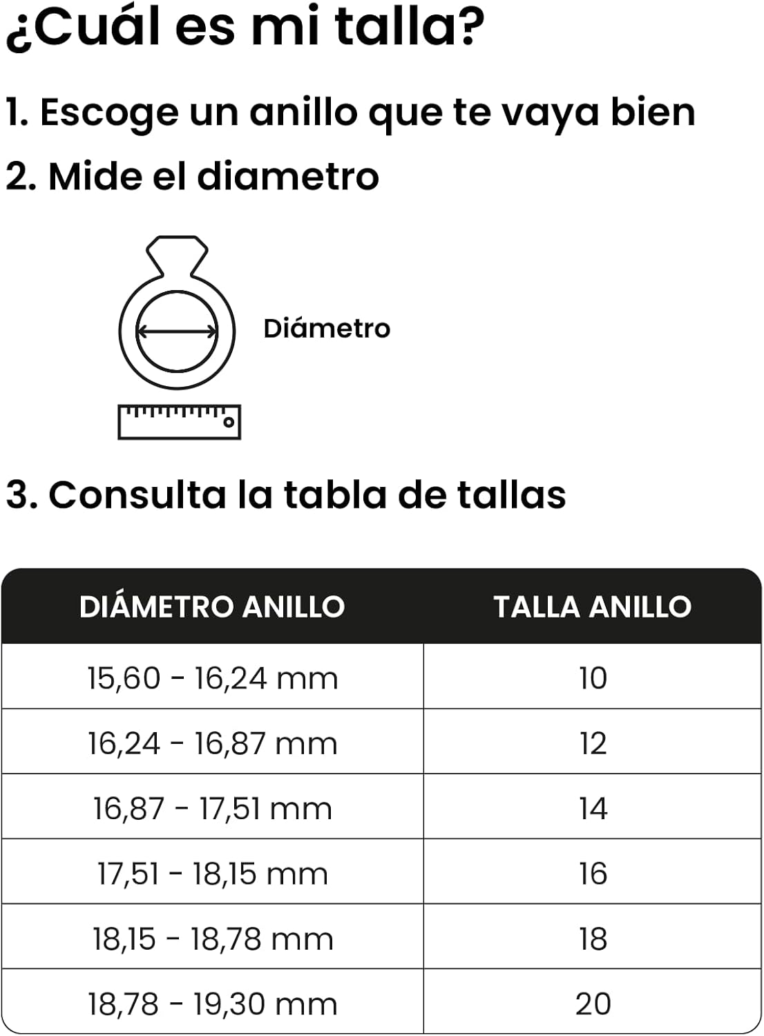 Detalle 2 de SINGULARU Anello Gardenia in ottone placcato oro 18 kt misura 10 💍