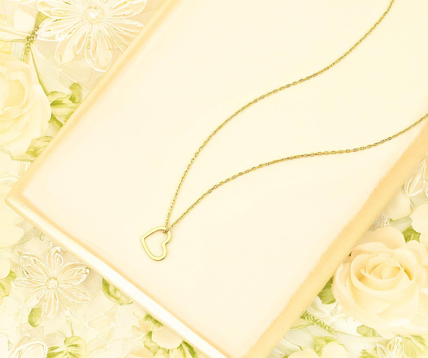 Detalle de SOFIA MILANI Damen Halskette 925 Silber – Herz-Anhänger, verstellbar 43–46 cm