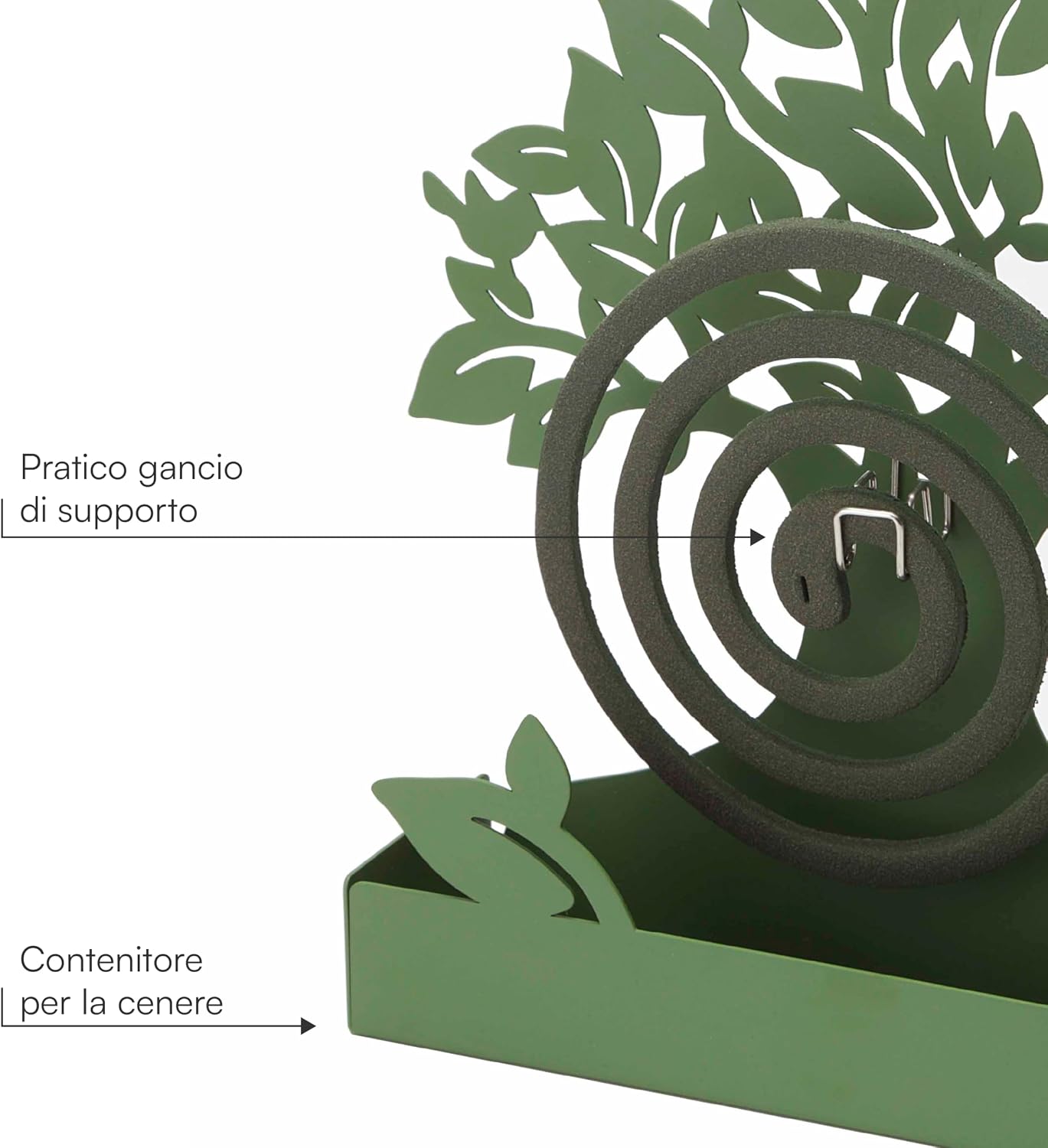 Detalle 2 de Porta zampirone Albero Verde 17x5x17,5