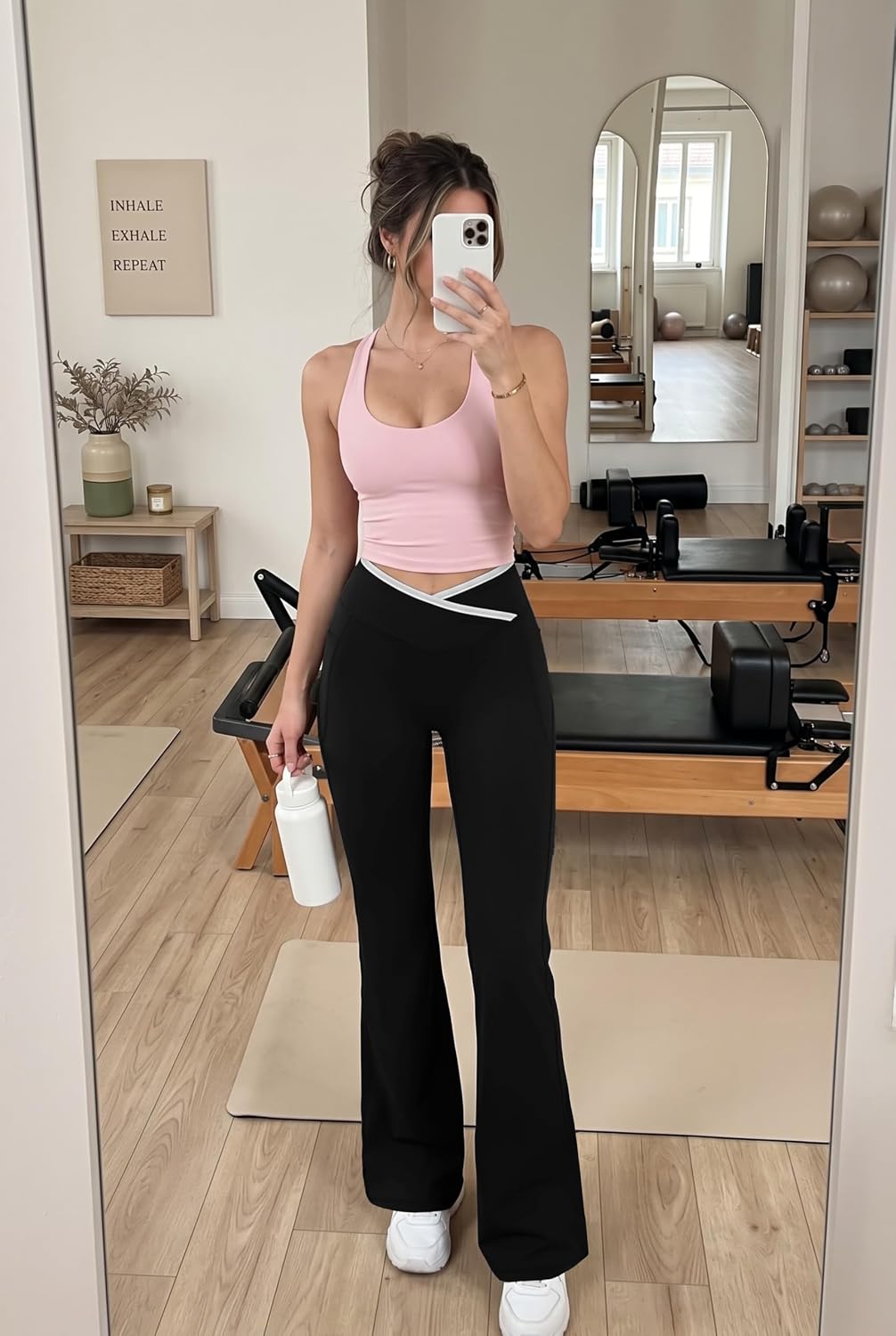 Thumbnail 2 de Flare Yoga Pants with Pockets