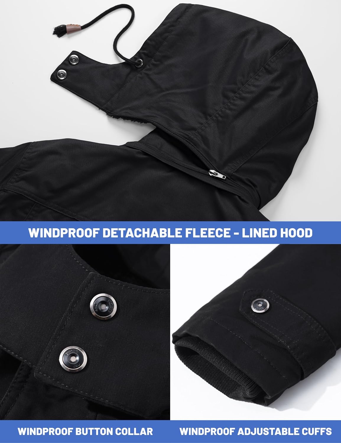 Thumbnail 4 de TACVASEN Men's Winter Jacket