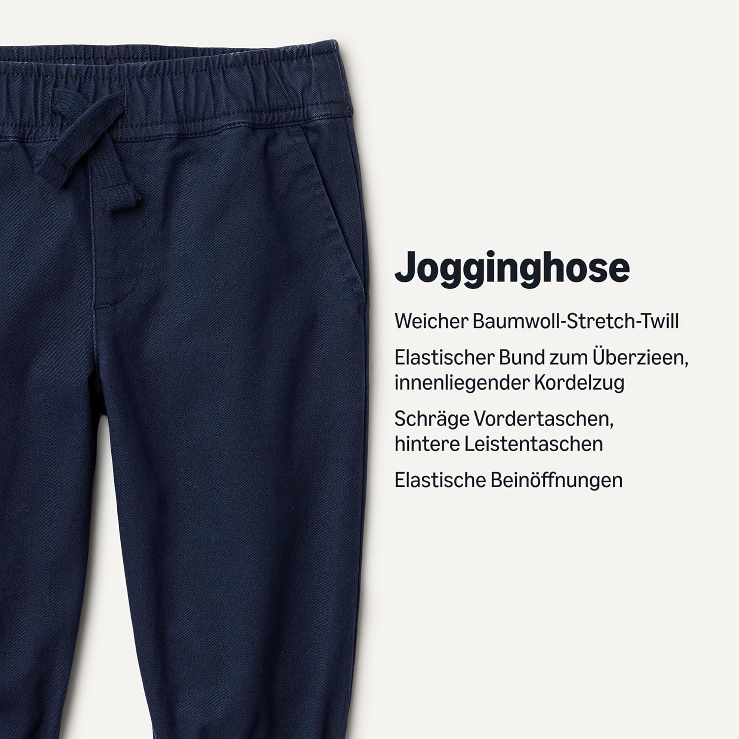 Thumbnail 2 de Amazon Essentials Unisex Kinder Jogginghose aus Twill Zum Anziehen