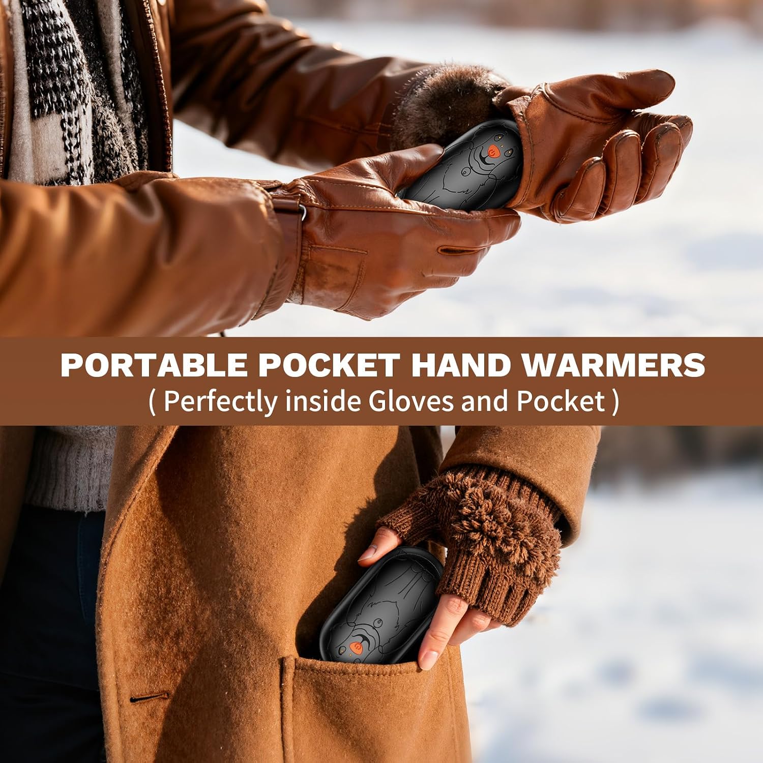 Detalle 2 de DAXING Hand Warmers 24‑Hour Rechargeable