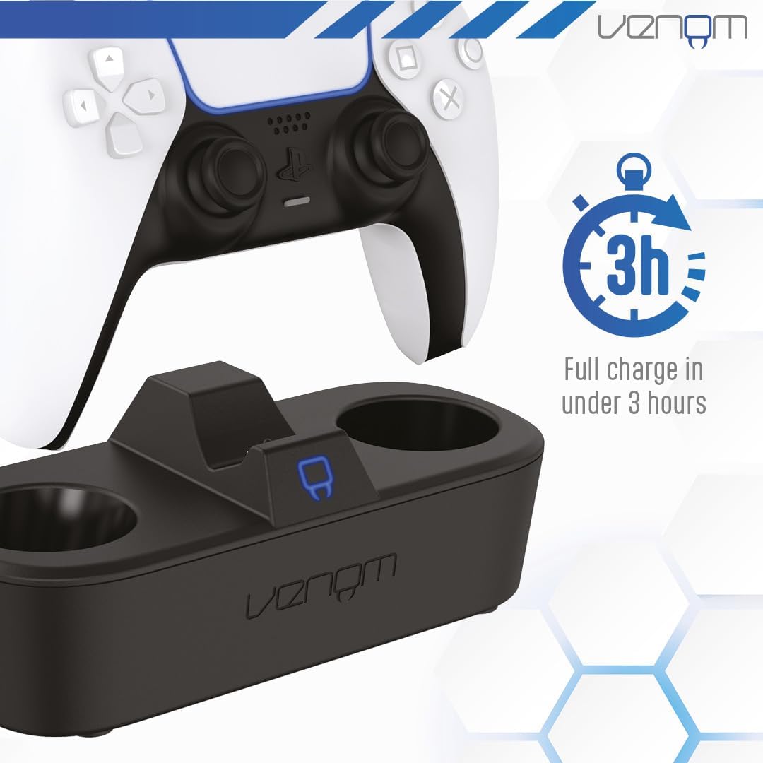 Detalle de Turbo Charging Dock for PS5 Controllers
