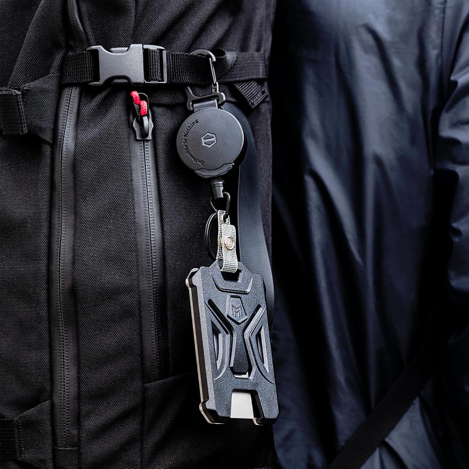 Thumbnail 5 de MNGARISTA 2er-Pack einziehbarer Schlüsselanhänger mit ID-Ausweisrolle